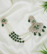 traditional kundan safa kalangi brooch for groom/men/dulha pagadi 