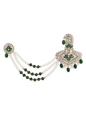 traditional kundan safa kalangi brooch for groom/men/dulha pagadi  2
