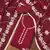 Maroon Cotton silk blend Embroidered Unstitched Dress Material