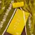 Lemon Cotton silk blend Embroidered Unstitched Dress Material
