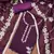 Purple Cotton silk blend Embroidered Unstitched Dress Material