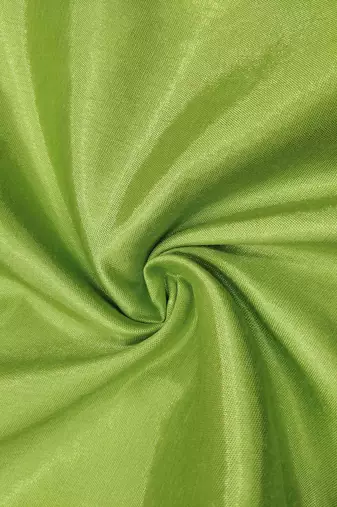 Parrot Green Shimmer Banarasi Unstitched Dress Material