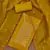 Mustard Roman silk blend Embroidered Unstitched Dress Material