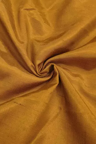 Mustard Roman silk blend Embroidered Unstitched Dress Material