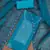 Blue Roman silk blend Embroidered Unstitched Dress Material