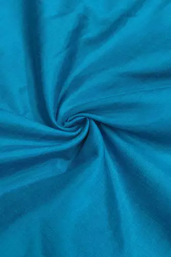 Blue Roman silk blend Embroidered Unstitched Dress Material
