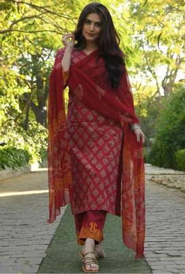 BILONIYA CLOTHING MEHROON KURTA SET 1