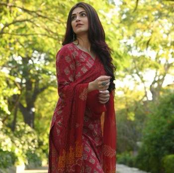 BILONIYA CLOTHING MEHROON KURTA SET 2