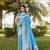 Bandhej kanjivaram silk blend Saree Bandhej With Kanjivaram Border With Zari Weaving Rich Pallu Saree