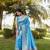 Bandhej kanjivaram silk blend Saree Bandhej With Kanjivaram Border With Zari Weaving Rich Pallu Saree