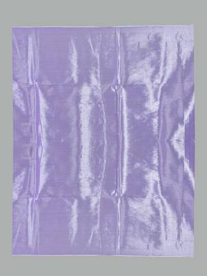Aakar lavender handloom tissue saree with unstitched blouse piece 4
