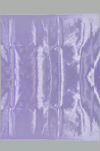 Aakar lavender handloom tissue saree with unstitched blouse piece