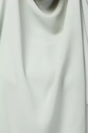 Nazneen Triangle tow layers tie at back Ready to wear Hijab cum Naqab