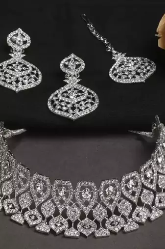 Luxury diamond jewelry set