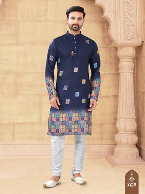 digital printed kurta pajama set 1