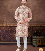 digital printed kurta pajama set