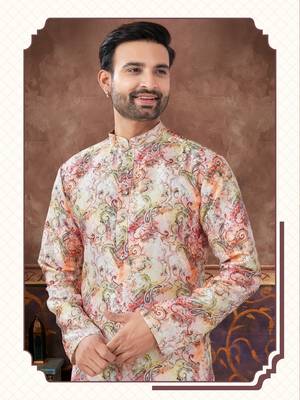 digital printed kurta pajama set 2