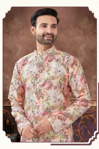 digital printed kurta pajama set