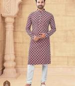 Full amrodery chicken kari thread work kurta pajama set