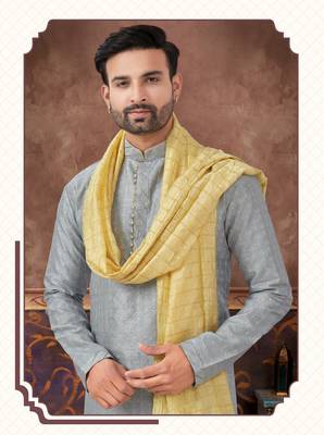 Full computer amrodery sequence, star & thread work kurta pajama set without dupatta 2