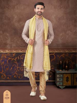 Full computer amrodery sequence, star & thread work kurta pajama set without dupatta 1