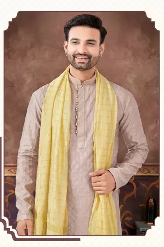 Full computer amrodery sequence, star & thread work kurta pajama set without dupatta