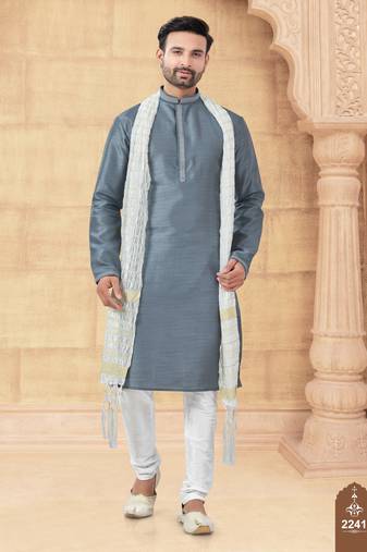 Therd work kurta pajama set