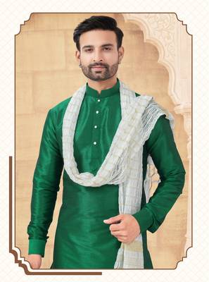 Plain kurta pajama set without dupatta 2
