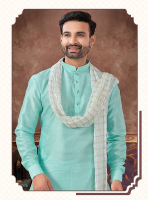 Plain kurta pajama set without dupatta 2