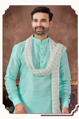Plain kurta pajama set without dupatta