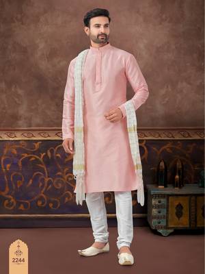 Plain kurta pajama set without dupatta 1