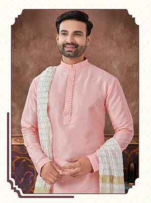 Plain kurta pajama set without dupatta 2