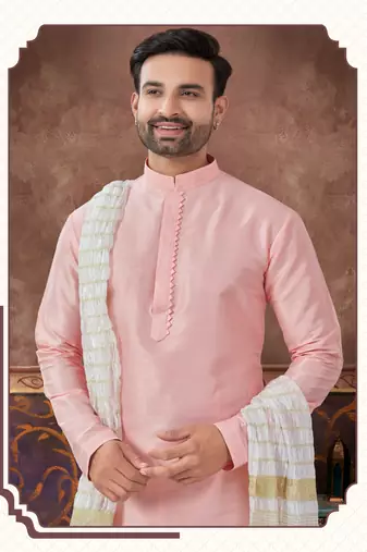 Plain kurta pajama set without dupatta