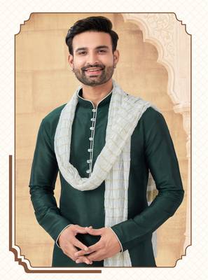 Cross design kurta dhoti set without dupatta 2