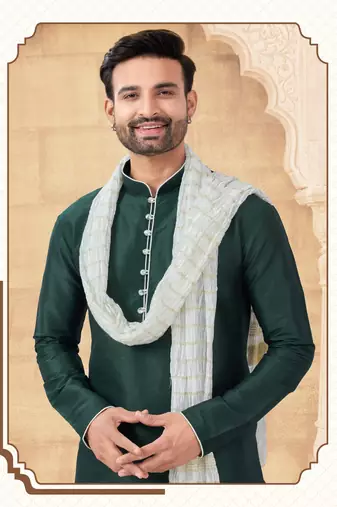 Cross design kurta dhoti set without dupatta