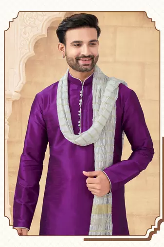 Cross design kurta dhoti set without dupatta