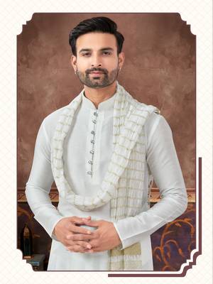 Cross design kurta dhoti set without dupatta 2