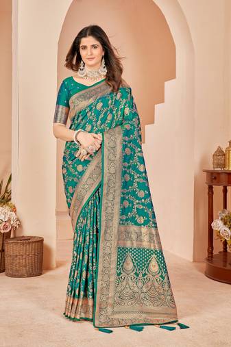 party wear and functional wear jacquard designer saree