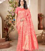 party wear and functional wear jacquard designer saree
