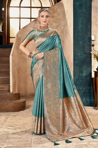 party wear and functional wear jacquard designer saree