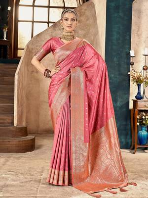 party wear and functional wear jacquard designer saree 1