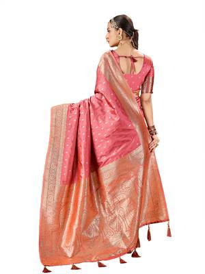 party wear and functional wear jacquard designer saree 5