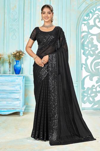 party wear and functional wear jacquard designer saree