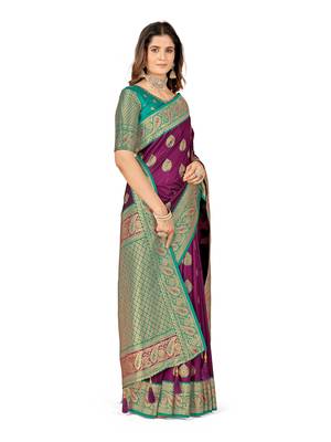 party wear and functional wear jacquard designer saree 1