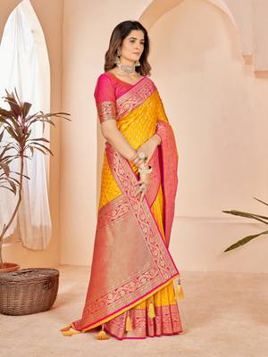party wear and functional wear jacquard designer saree 4