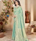 party wear and functional wear jacquard designer saree