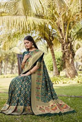 Gharchola Bandhej silk saree  1