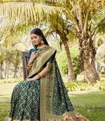 Gharchola Bandhej silk saree 