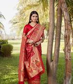 Gharchola Bandhej silk saree 