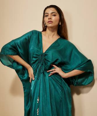 Dark green kaftan 4